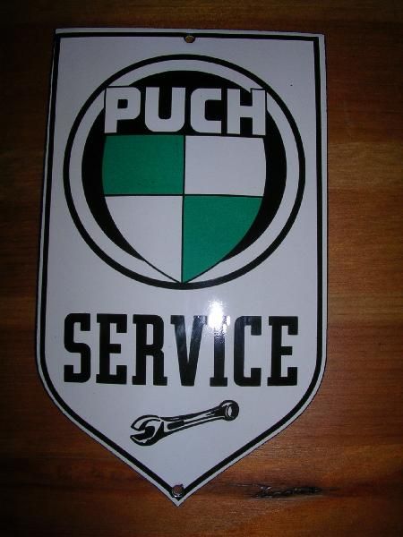 EMAILSCHILD EMAILTAFEL PUCH MOTORRAD SERVICE