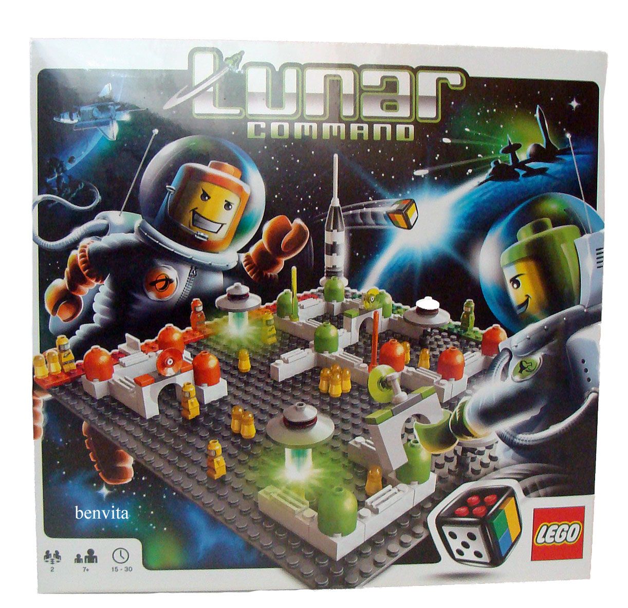 Lego® Spiele 3842   Lunar Command 278 Teile 7+   Neu