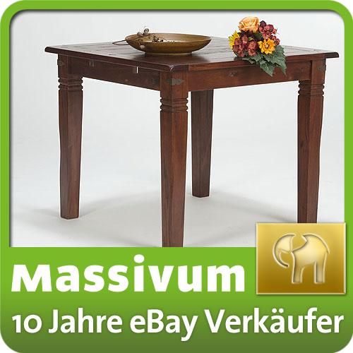 Esstisch 90x90 Tisch Holz Esszimmer Möbel Neu CATANA