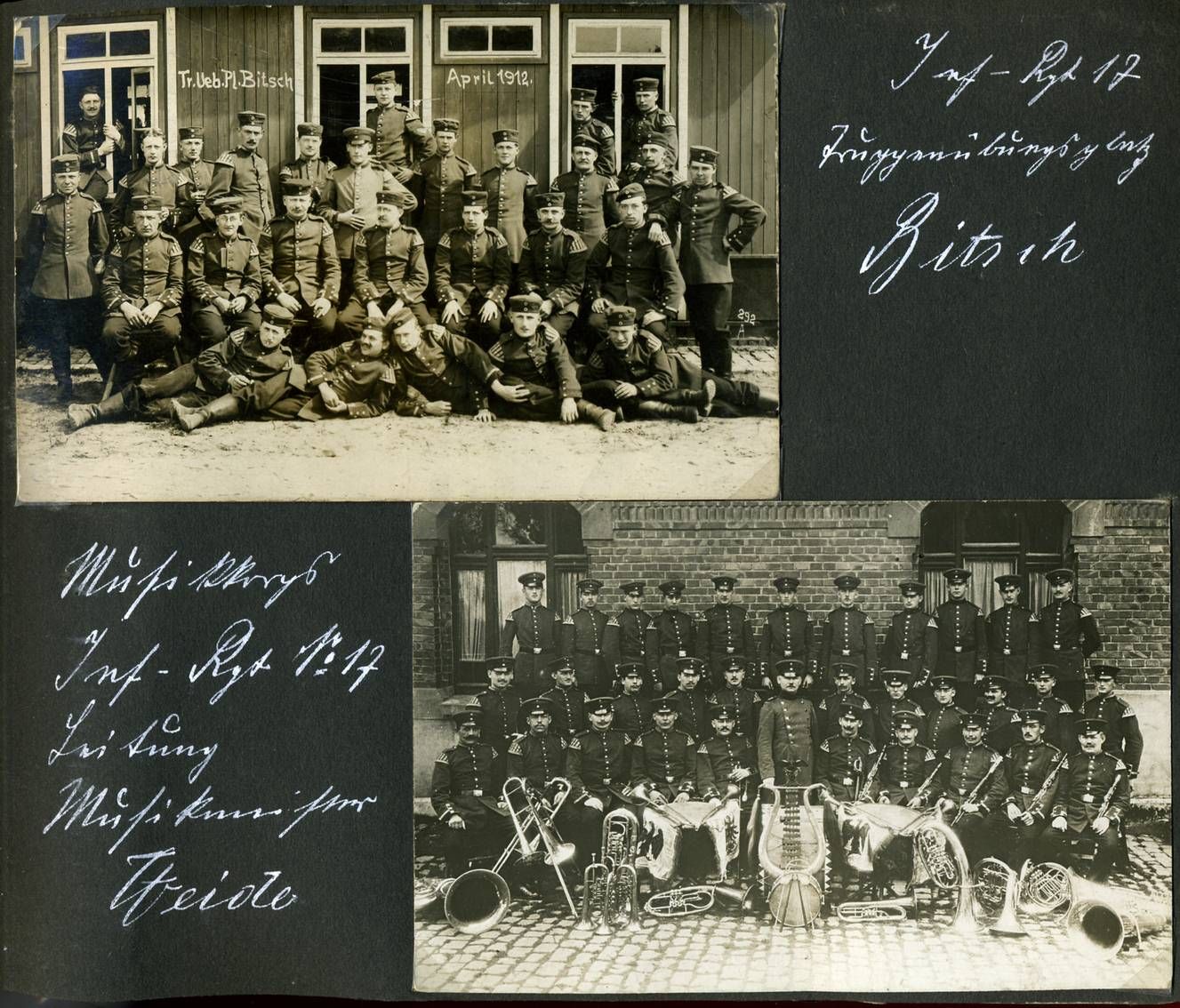 Fotoalbum 1 WK Baltikum Unternehmen Albion 42 Div. Verladung Libau