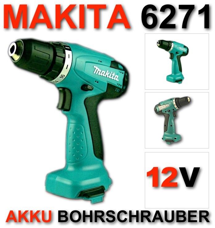 Makita 6271D Solo Akkubohrschrauber 6271 D NEU LESEN 