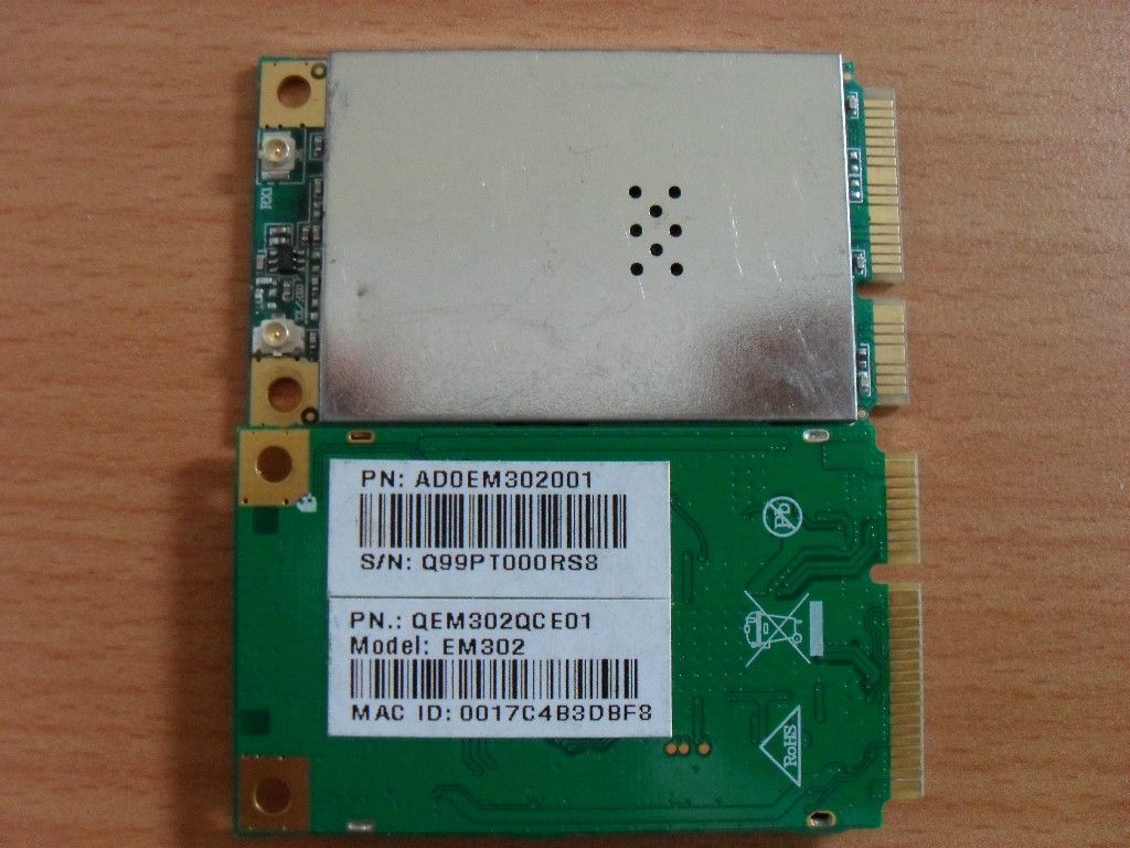 WLAN Atheros® EM302 Karte