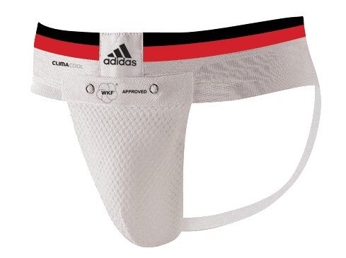 Tiefschutz adidas Microlight weiss/rot