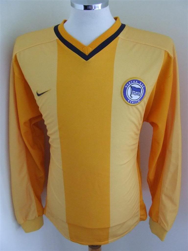 Trikot Hertha BSC Berlin 2000/01 (XL) 3 Kit Jersey Nike Langarm