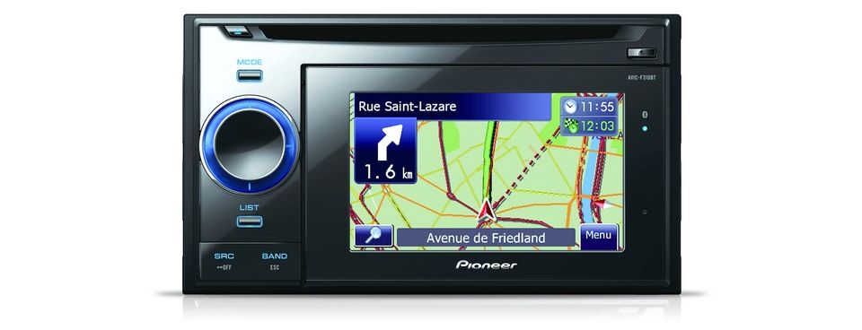 AUTORADIO 2DIN PIONEER AVIC F310BT NAVIGATORE 