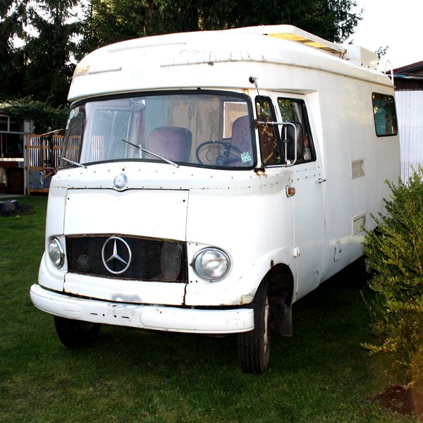 Mercedes Benz L319 Diesel Wohnmobil Umbau zum Restaurieren 319er mit