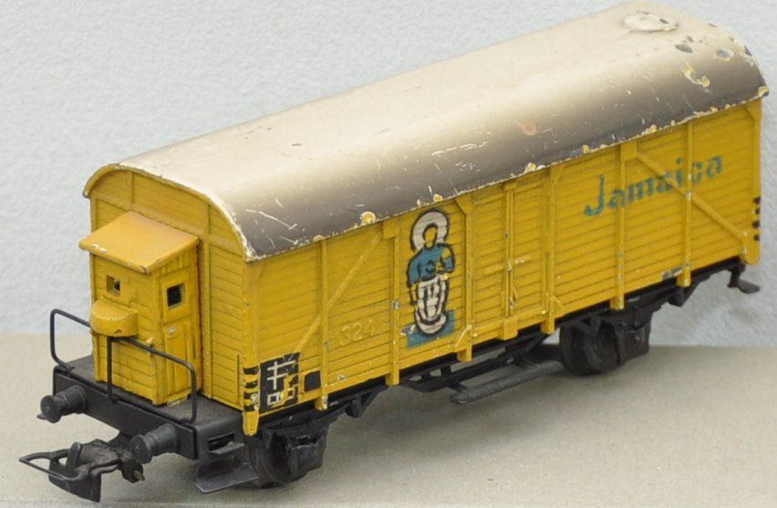 Märklin 326 .1 Bananenwagen Brhs Jamaica gelb Guß__HO