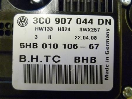 VW Passat 3C Klimabedienteil Standheizung 3C0907044DN