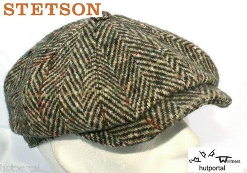 STETSON HATTERAS 347 Schiebermütze Mütze Cap Flatcap Mützen