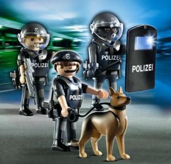 HAMMERPREIS  PLAYMOBIL® POLIZEI SET   5176, 5178, 5179, 5180