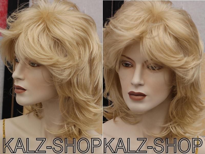 Wig Wigs Neu Zweithaar Perücke PM 351 39 goldblond ca. 40cm