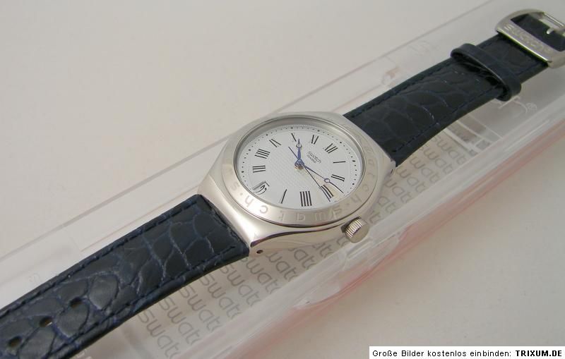 Swatch Heracles Edelstahl 21 Jewels Automatic 1998 Irony Automatik Uhr