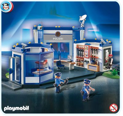 PLAYMOBIL 4263 CITY   Große Polizeistation mit Zubehör  NEU und