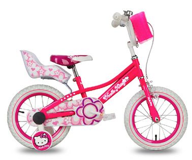 HELLO KITTY Kinder Fahrrad SHINNY 14 Zoll Kinderfahrrad NEU Mädchen
