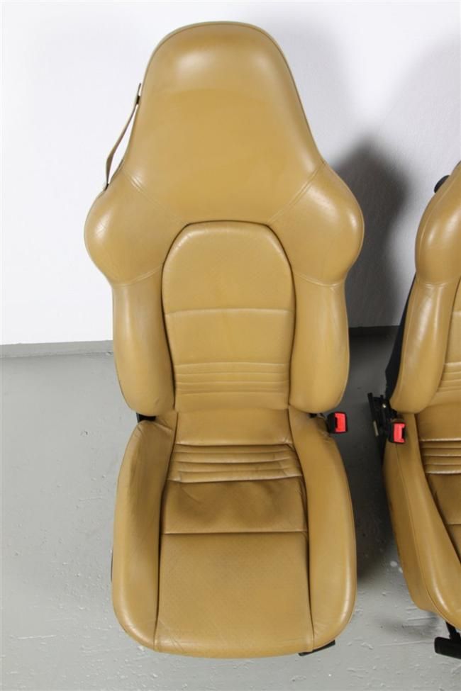 Porsche 911 986 996 Sportsitze Sitze Leder Beige Seats