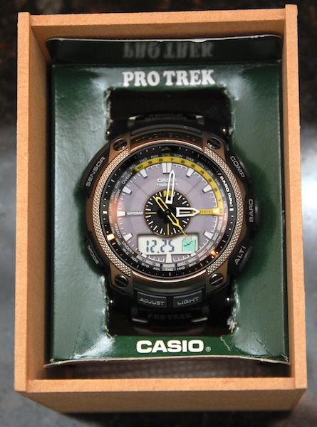 RARE Casio ProTrek PRW 5000T 7ER Tough MVT Solar Titanium Pathfinder