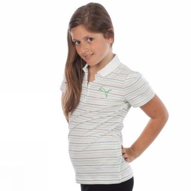 Puma Striped [6 Jahre  116 Cm] Poloshirts Mädchen Neu