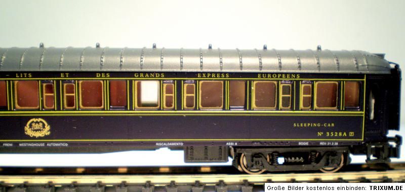 Arnold 70379 Zugset Orient Express mit E 16, SELTEN 