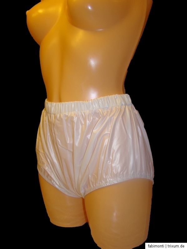 PVC Windelhose Gummihose Schutzhose Inkontinenz Slip Plastic briefs S