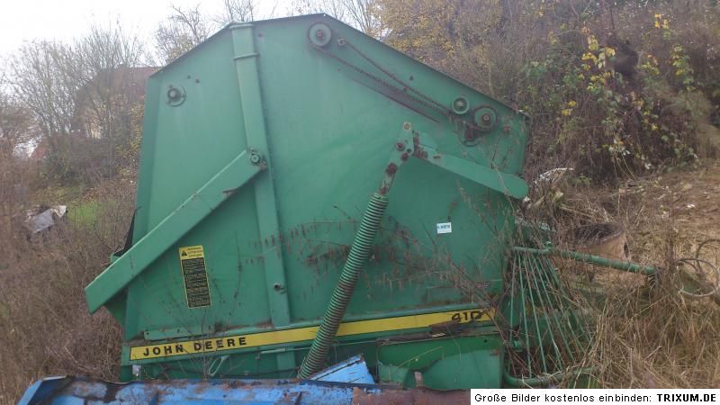 John Deere 410 Rundballenpresse Ballenpresse Heupresse