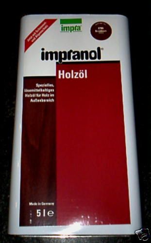 IMPRA Impranol Holzöl NUSSBAUM Holzpflegeöl 9,0€/L