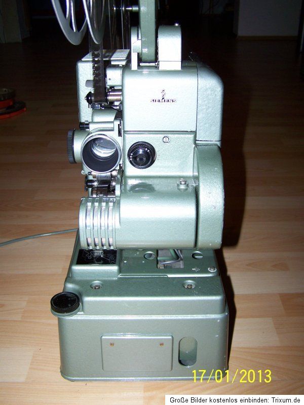 Siemens 2000 16mm Filmprojektor, Projector, Projecteur, with Tube Amp