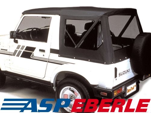 Ersatzverdeck Dach schwarz Suzuki SJ410 SJ413 + Samurai