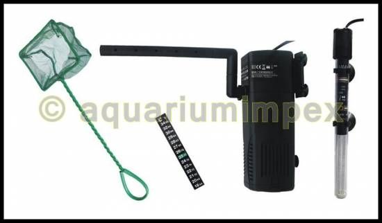 Komplett NANO Aquarium Set 60 60x30x30 30 54 L SUPER