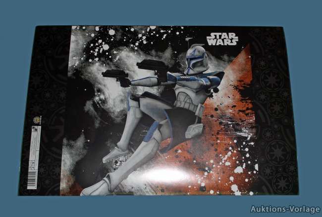 NEU STAR WARS   Clone Wars   hochwertige Schreibtischunterlage 60 cm