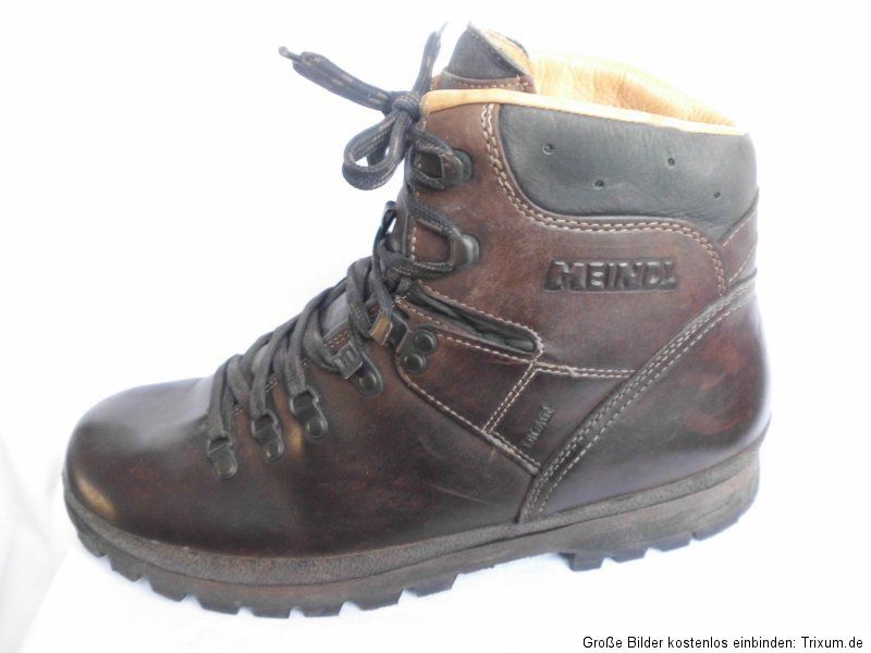 MEINDL DIGAfix BERG WANDER STIEFEL GR46 UK11,5 LEDER TOP ZUST