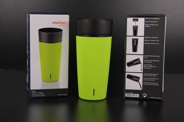 STELTON TO GO THERMOBECHER PISTAZIE ISOLIERBECHER Inhalt 0,3 Liter