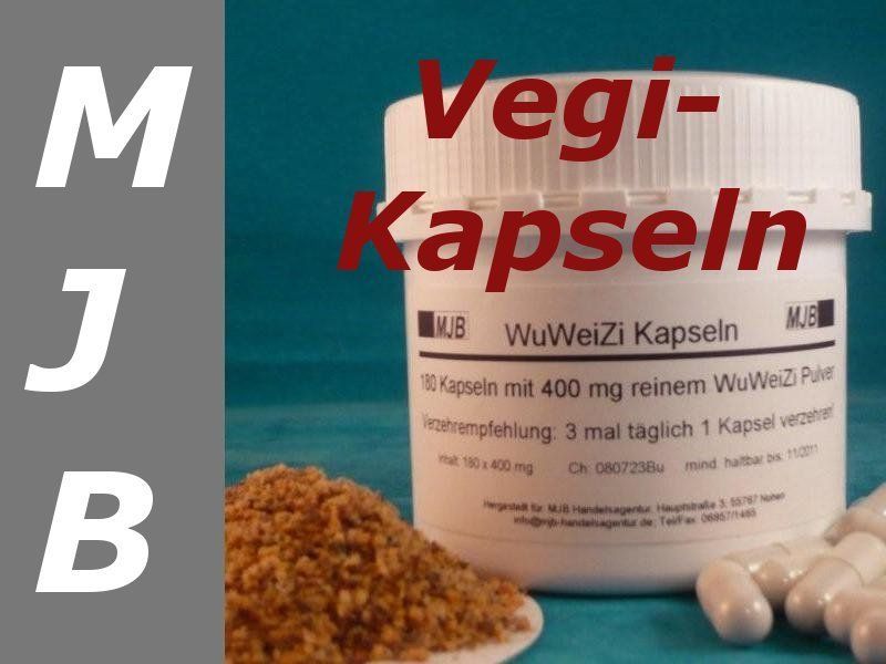 Wu Wei Zi Schisandra Vegi Kapseln 180 Kapseln je 400 mg Wuweizi