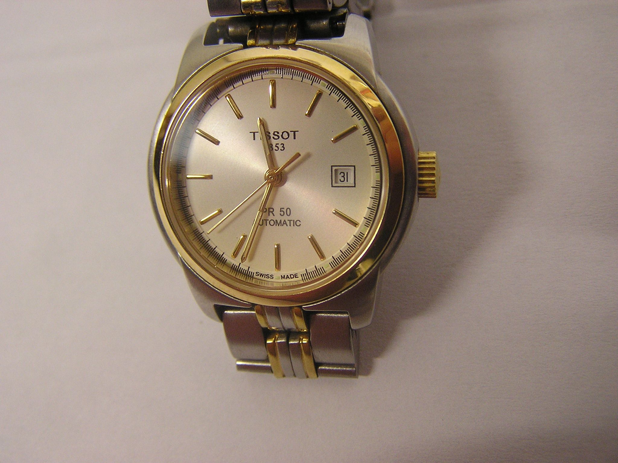 Tissot 1853 PR 50 Automatic Sekundenstopp J334/434K Damenuhr