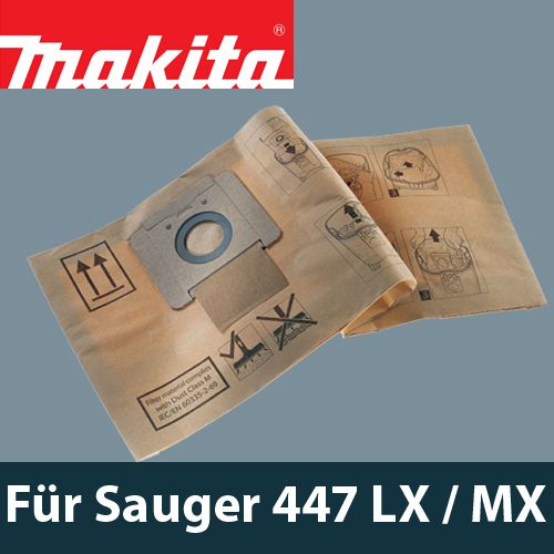 MAKITA P 70203 Filtersack für Sauger 447 LX MX 626434 Filterbeutel