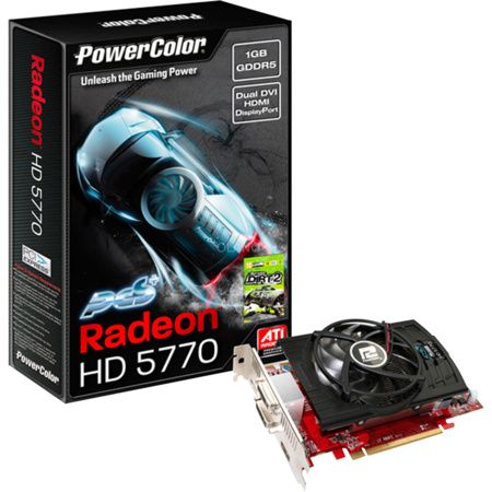 PowerColor HD5770 PCS+ ATI Grafikkarte 1024 MB GDDR5