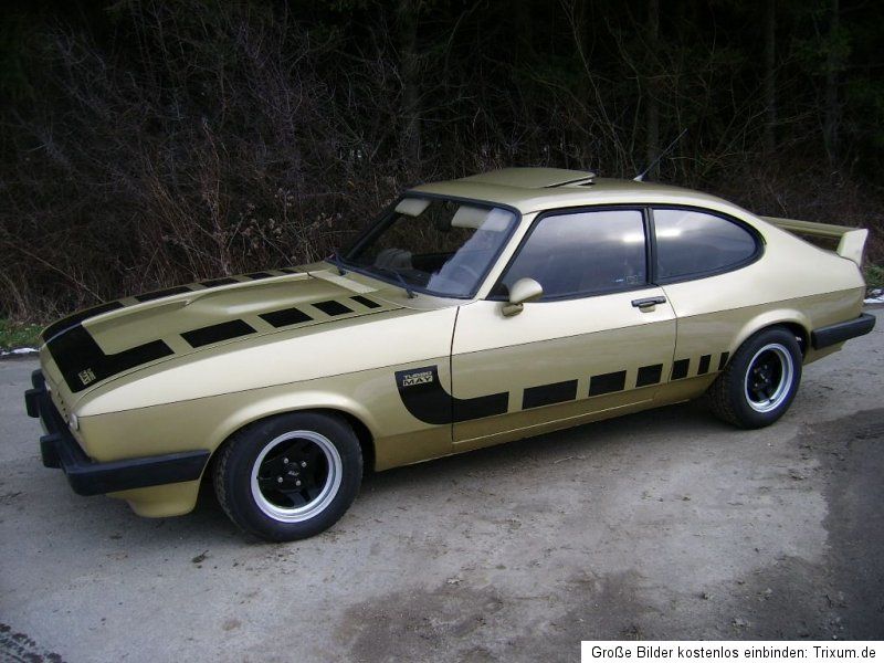 Ford Capri 2.8 May Turbo , 200 PS mit Servo und Schiebedach, sehr