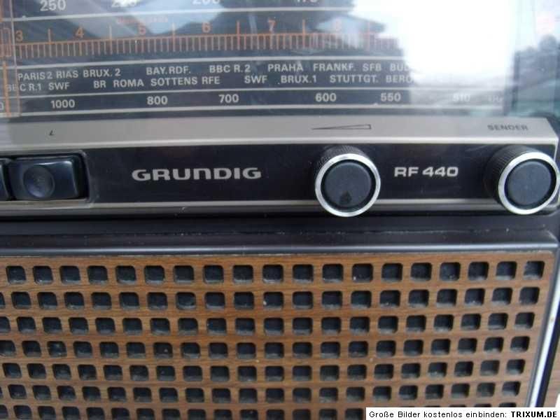 Vintage Radio Grundig RF 440 /Transistor 70er RaR