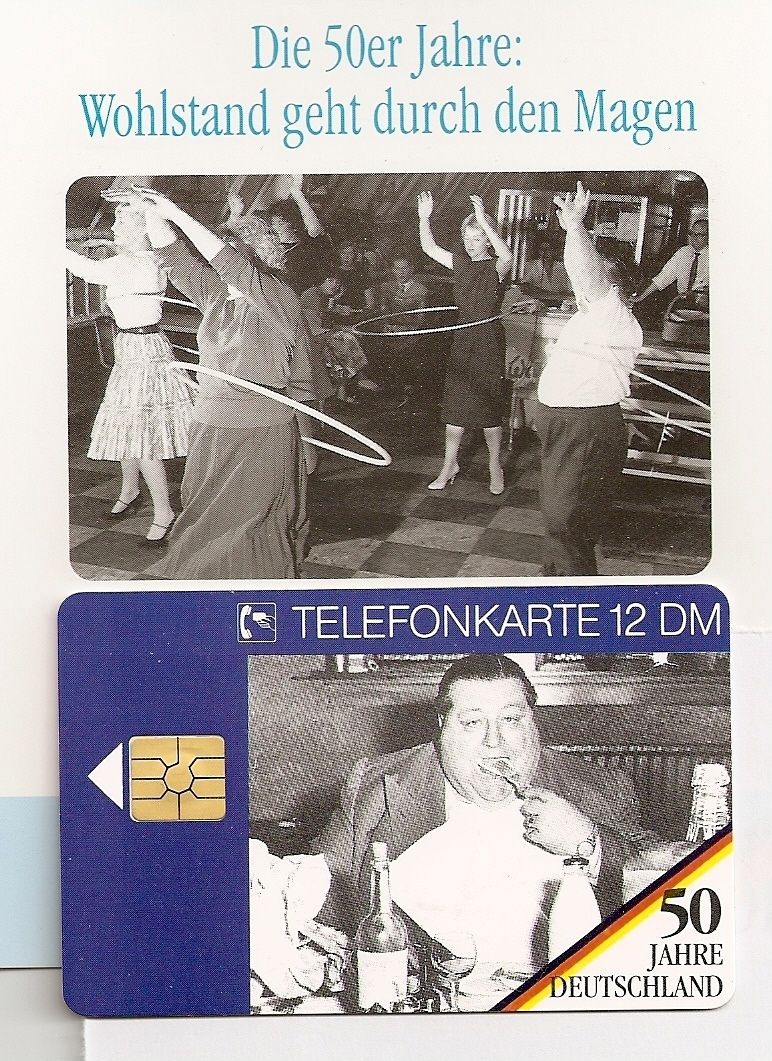 459 01 93 WOHLSTANDSBURGER 50 JAHRE DEUTSCHLAND 12 DM Telefonkarte