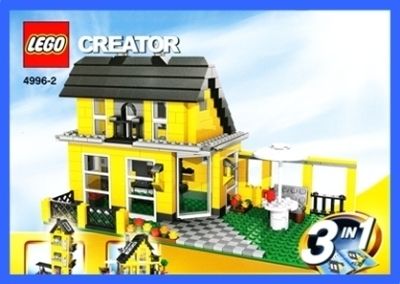 LEGO BAUANLEITUNG 4996 * Beach House / Ferienhaus * 531