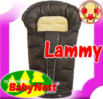 ODENWÄLDER Winter Fußsack m. Lammfelleinsatz LAMMY