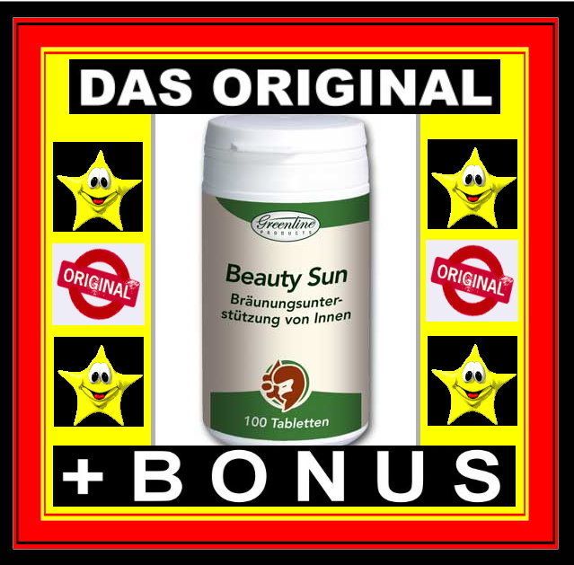 GREENLINE BEAUTY SUN~BRÄUNUNGS KAPSELN~MIT BETA CAROTIN