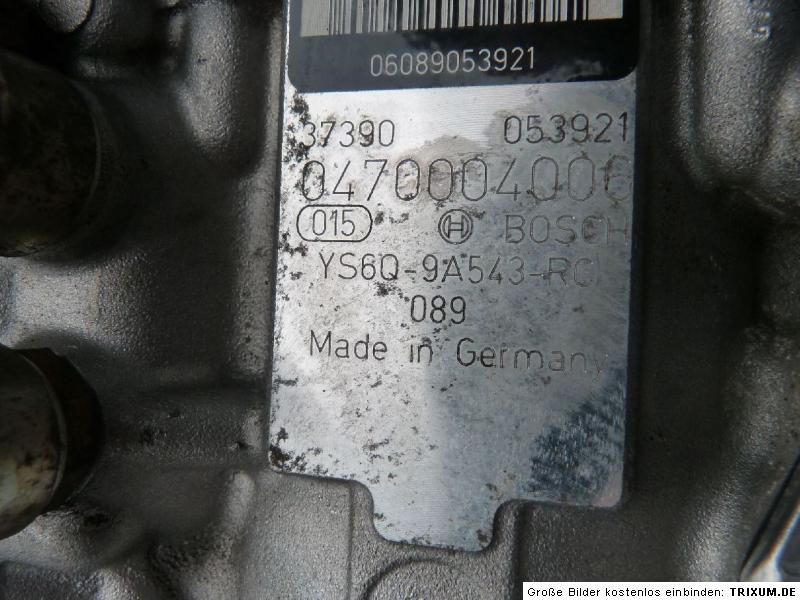 FORD 1,8 TDDI EINSPRITZPUMPE 0 470 004 006 0470004006