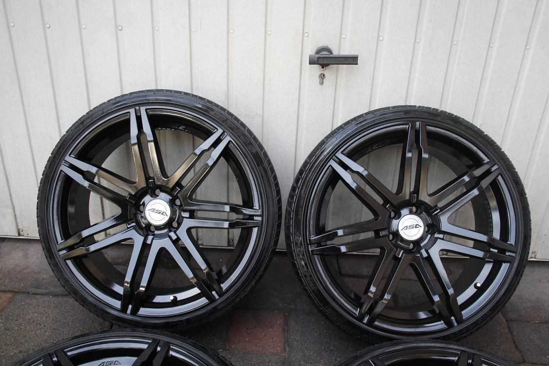 4x ASA GT 2 BLACK S line Design Alu Felgen 19 zoll 5x100 Audi, VW