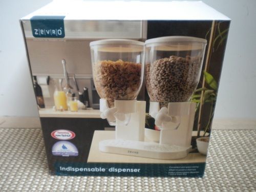 NEU Zevro Double Cornflakes Nüsse Süßikkeiten Dispenser