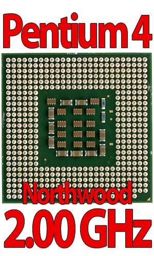 Intel Pentium 4 2,0GHz 512/400 Sockel 478 Northwood 2A GHz