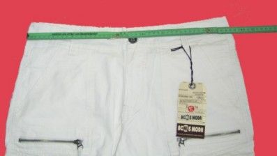 Shorts Bermuda Bermudas Cargo 3/4 Hose M   XXXL an der Seite Gummizug