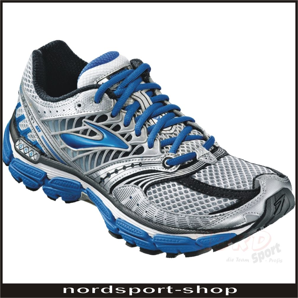 Brooks Glycerin 9 Laufschuh Herren, silber/blau, Gr. 44   1100971D491