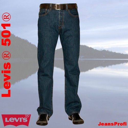 Levis 501 Jeans STONEWASH ( das Original ) Herren JeansHose 5010114