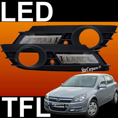 LED Tagfahrlicht TFL smoke Opel Astra H mit NSW *04 07