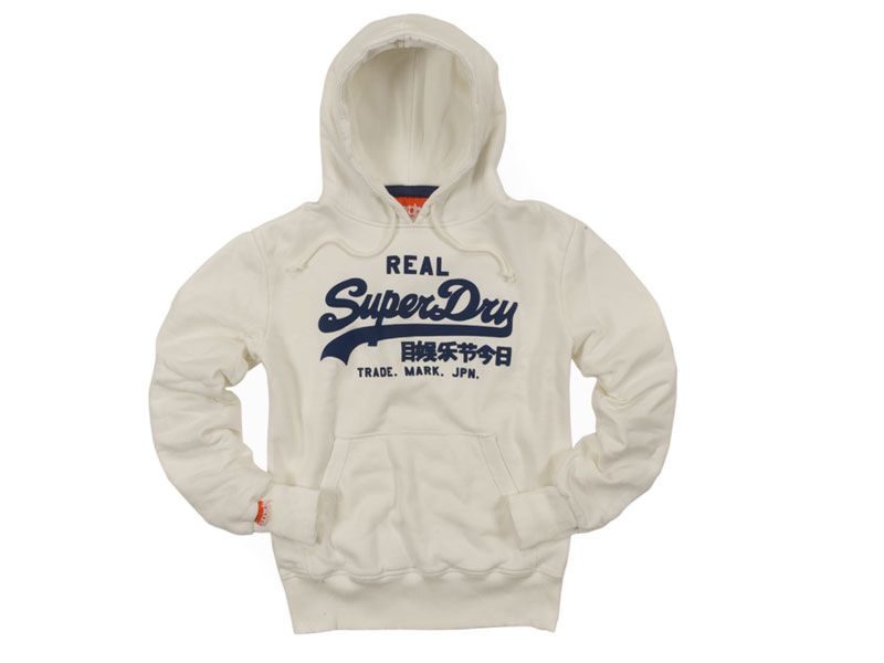 Superdry Herren Hoodie Vintage Entry Hood Kapuzen Pullover